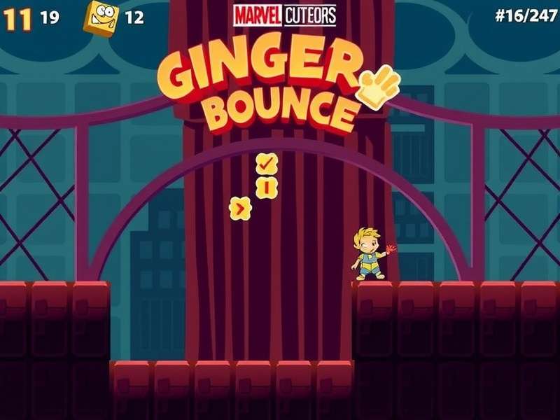 Ginger Bounce Marvel Gameplay